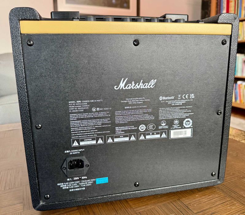 Guitarra Ibanez e Amplificador Marshall