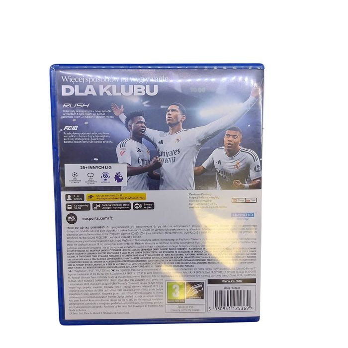 【送込】PlayStation5 Gra na konsole ps 5 fc25 Gdańsk Wrzeszcz • OLX.pl