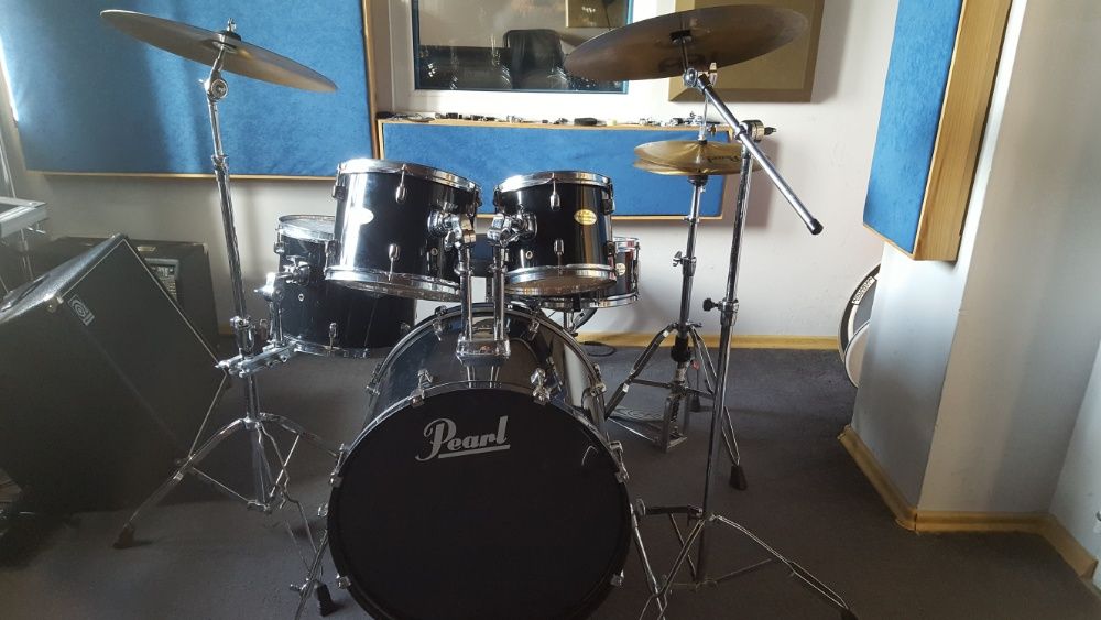 PEARL lata 90', super brzmienie-komplet-perkusja nastrojona!