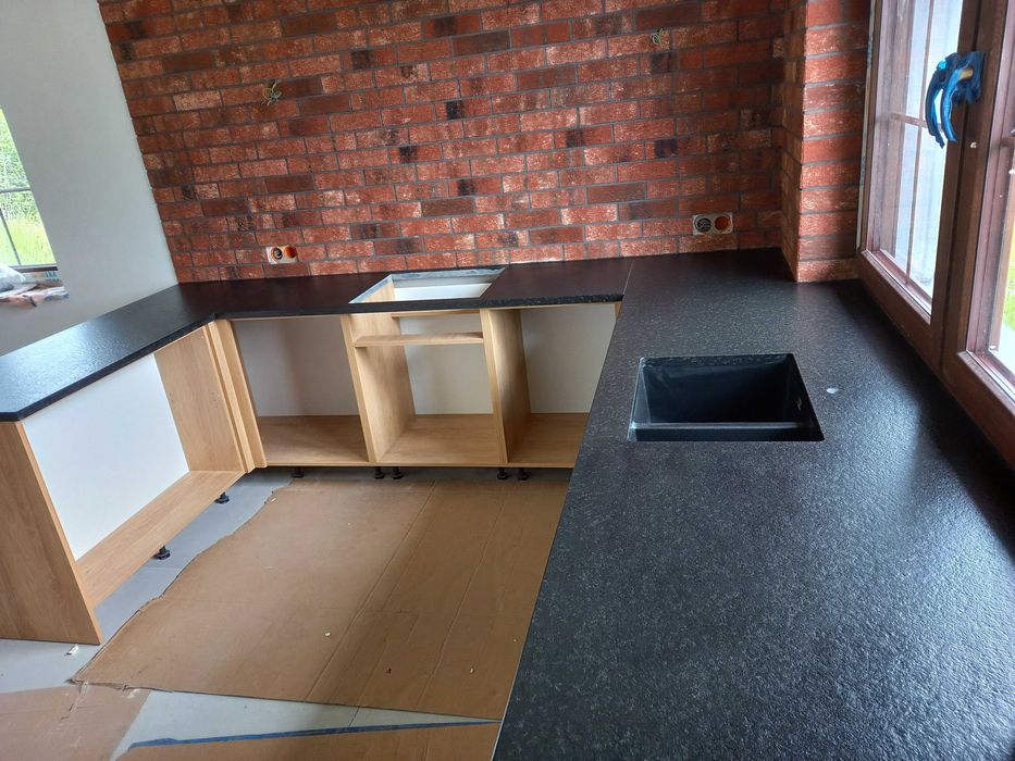 schody wewnętrzne  granitowe konglomerat blat zewnętrzne kamienia