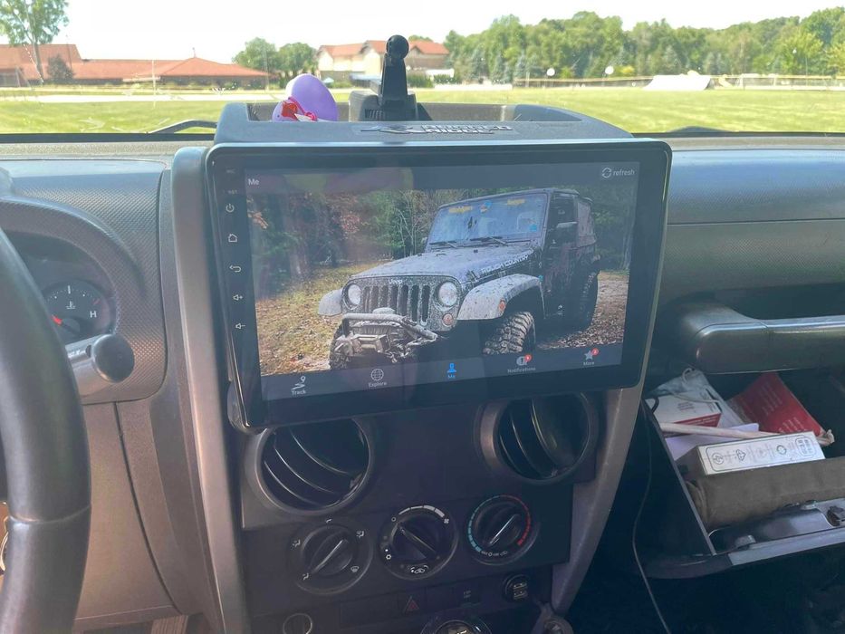 (NOVO) Rádio 2DIN • JEEP Wrangler • (2007 a 2017) • Android [4+64GB]