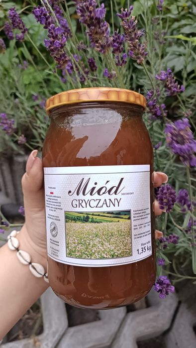 miód pszczeli z własnej pasieki