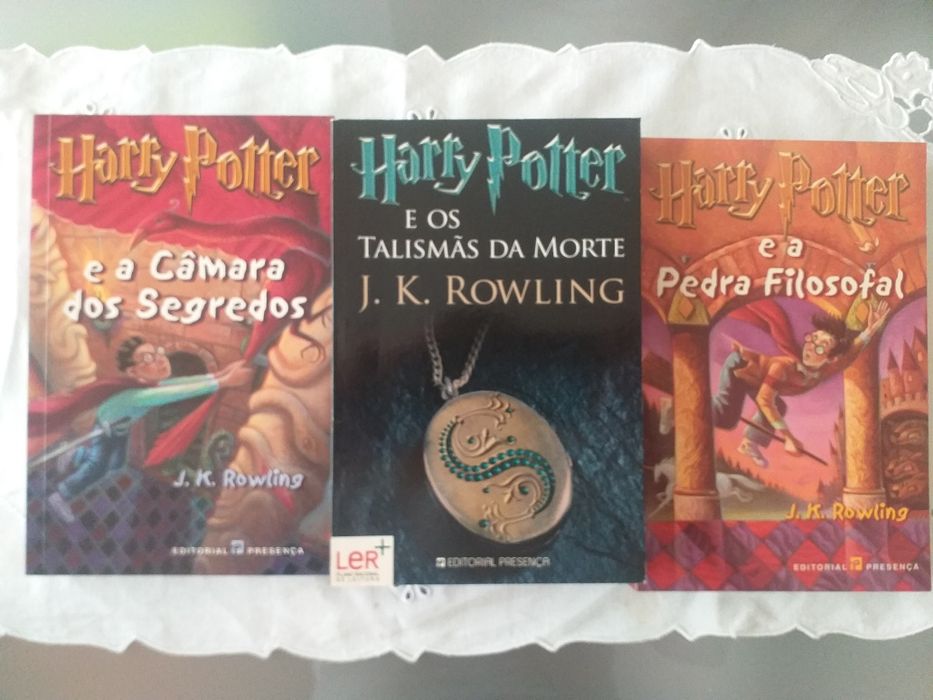 Livros HARRY POTTER *Stieg Larsson* HOLLY Smal.*Jane AUSTEN