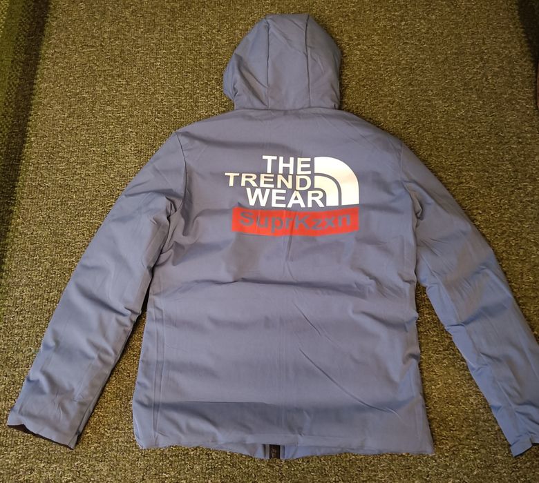 Чоловіча чорно-синя зимова куртка-трансформер