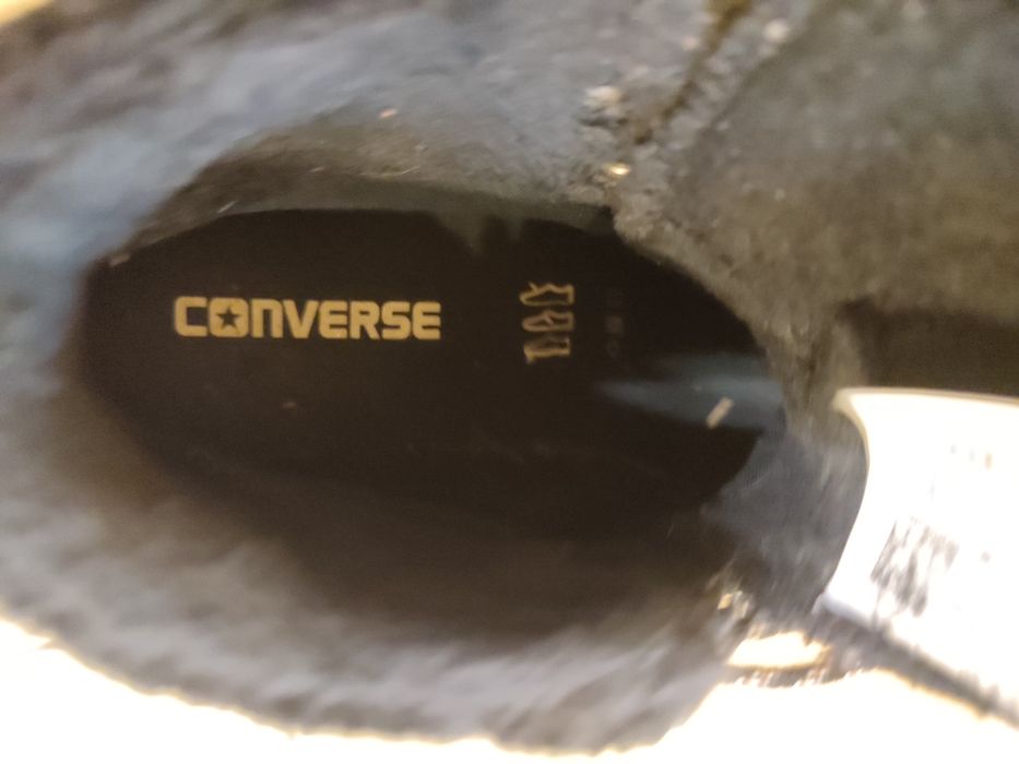 Zimowe Converse trampki skórzane 36,5 , 23 cm