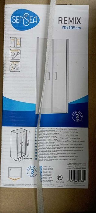 Kabina drzwi prysznicowe nowe