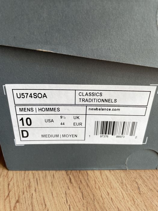 Кросівки кросовки New Balance U574SOA