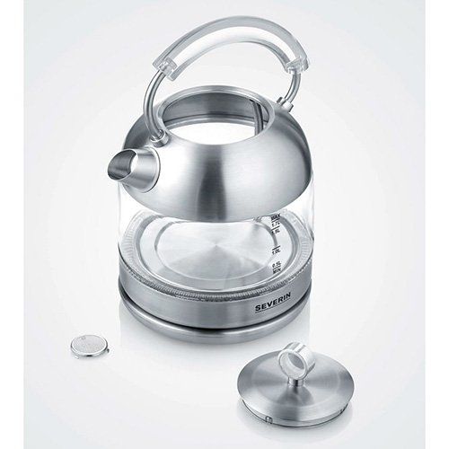 Czajnik elektryczny Severin 1,7 l srebrny/szary
