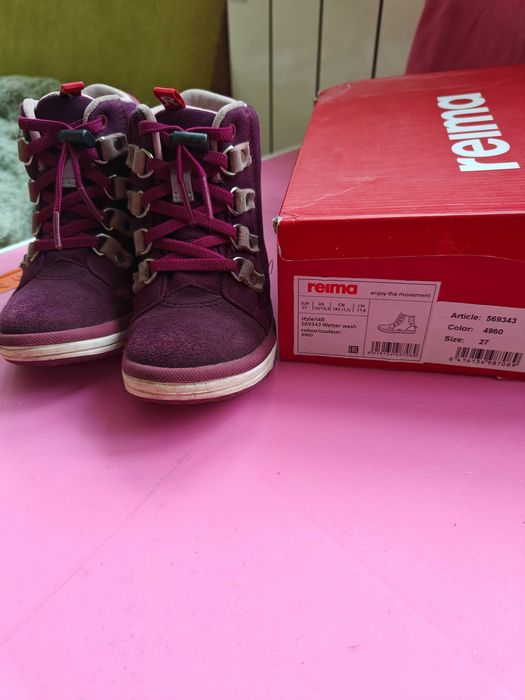 Черевички Reima для дівчинки 27 розмір