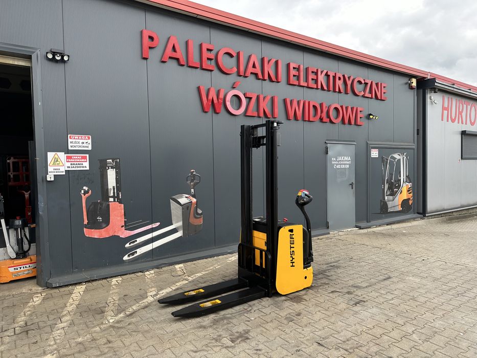 Paleciak elektryczny Hyster Yale 320 cm 1200 kg