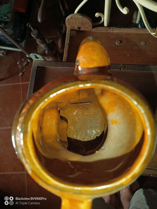 Caneca o pescador antiga maravilhosa