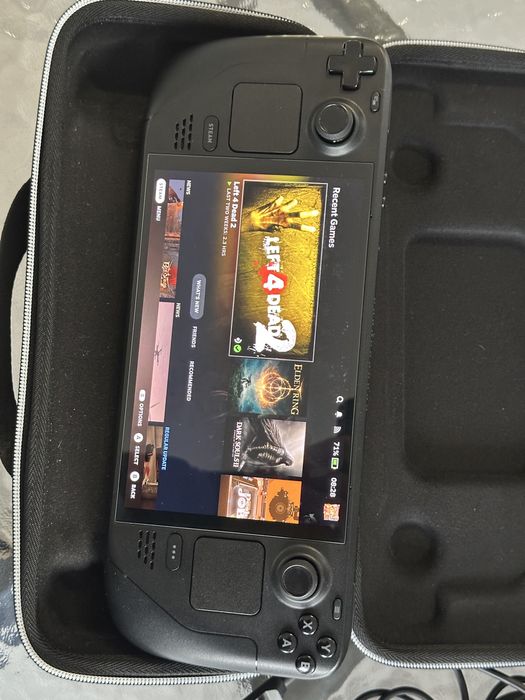 Steam deck OLED - 512 GB + dock oryginalny + szkło ochronne