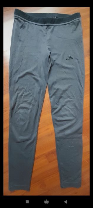 Szare leginsy sportowe Adidas M