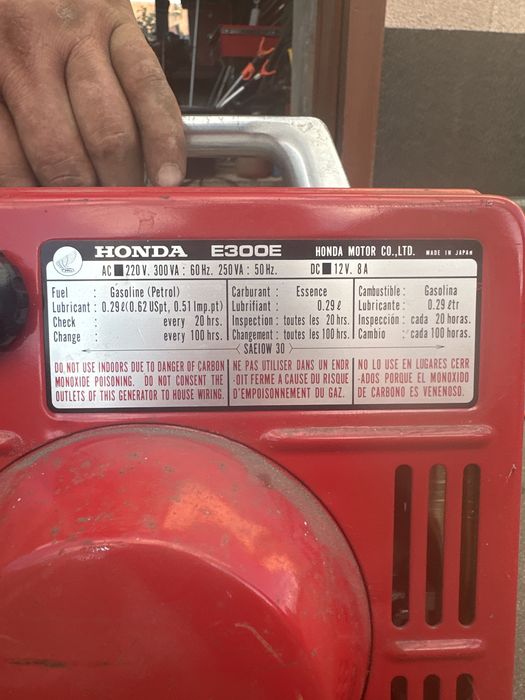 Agregat pradowy Honda