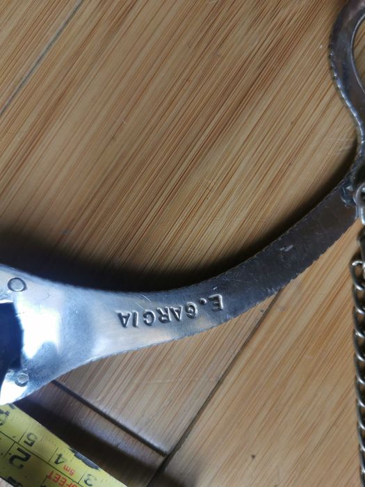 Wędzidło western Silver E. Garcia loose shanked snaffle bit
