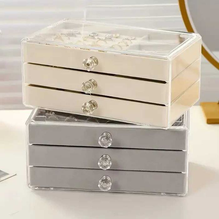 Caixas de jóias. Presentes de luxo. Três tamanhos e modelos. Novas.