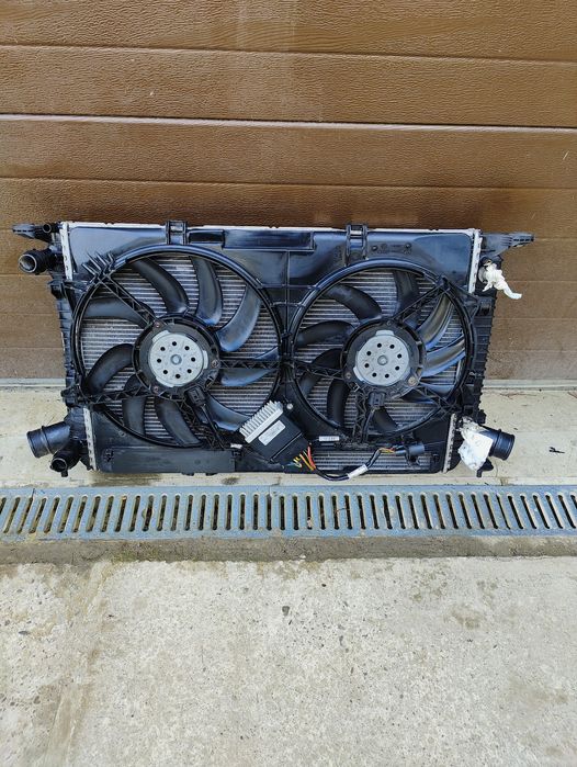 Porsche macan 95b 2.0 касета радиаторов в зборе с интеркулером