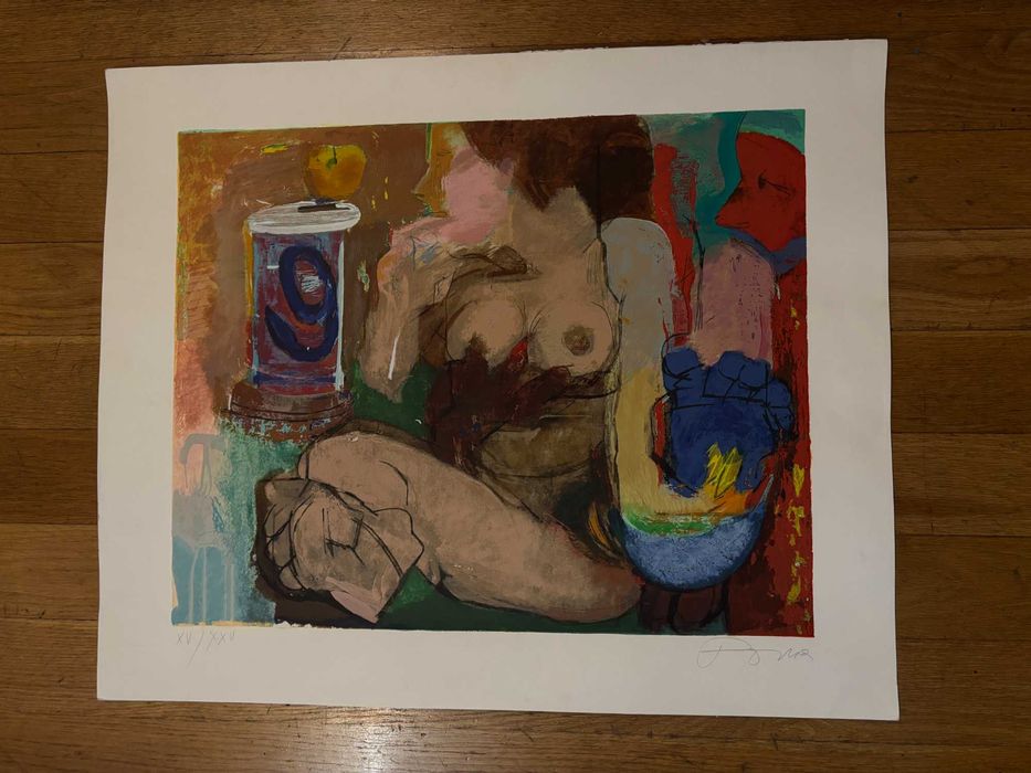 Serigrafia Assinada (Júlio Pomar)