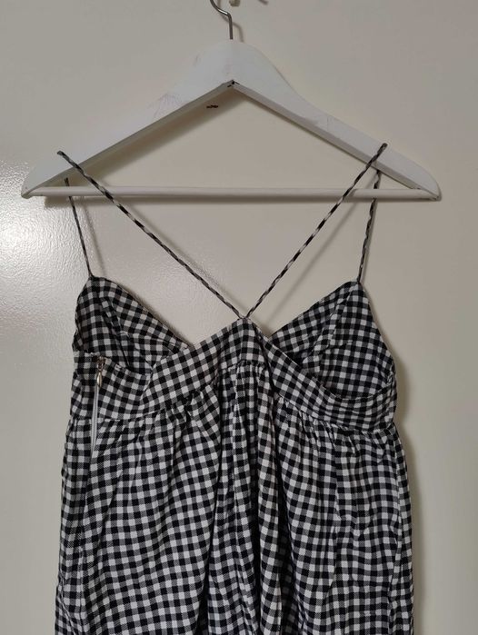 Vestido xadrez laço na frente - Pool, 38