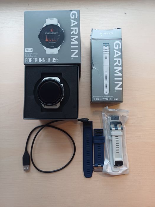 Garmin Forerunner 955 solar + 2 paski