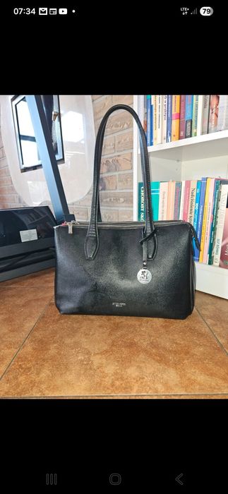 Granatowa Torba Otto Kern