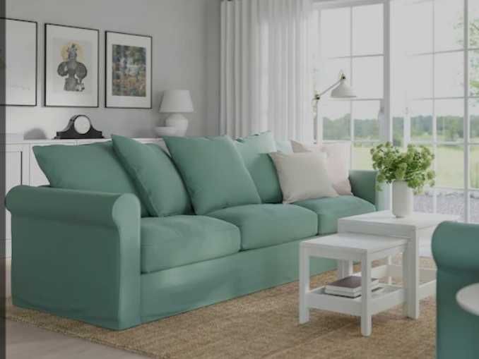 GRoNLID pełne pokrycie sofy 3 osobowej nierozkładanej Ikea ljungen