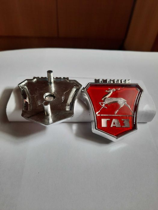 Эмблема решетки ГАЗ 3110, 3302, 31105, 2217, 2705(Волга, Газель)