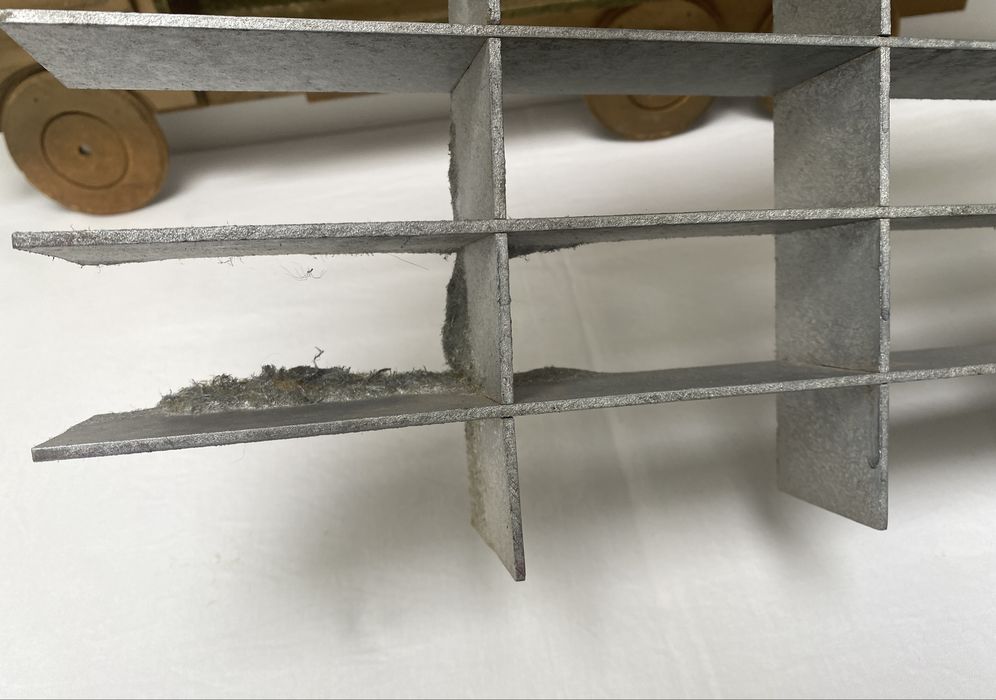 Display garagem estacionamento carros Hot Wheels 1:64 vintage