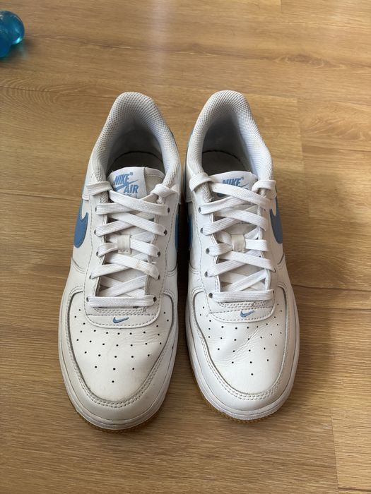 Nike air force 1 biało-niebieskie 40