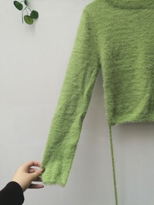 Camisola Verde Peluda
