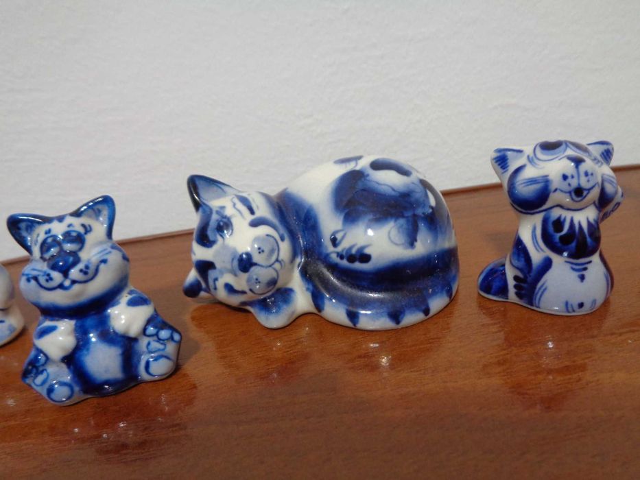 статуетка-міні кобальт розпис з колекції