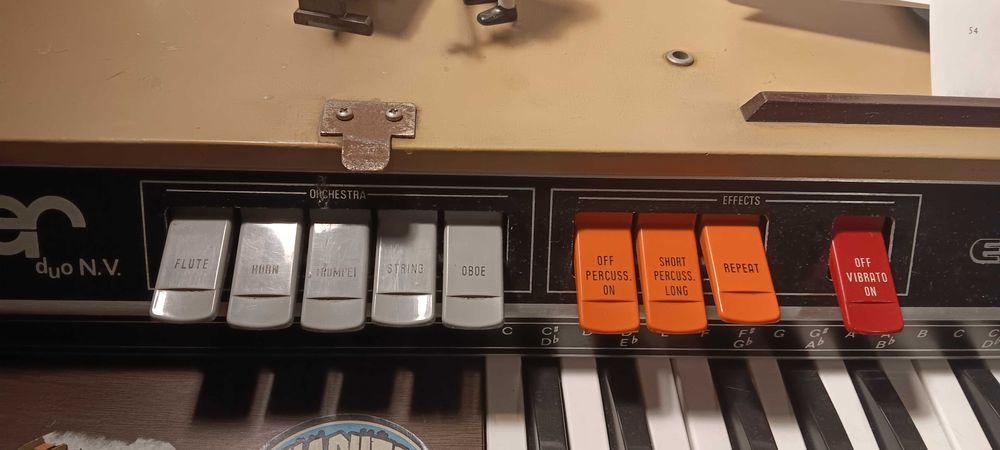 Órgão Tiger rock n roll