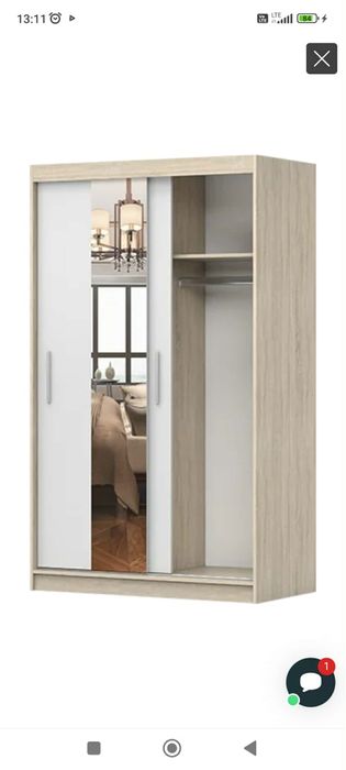 Szafa przesuwna. Jak Nowa
