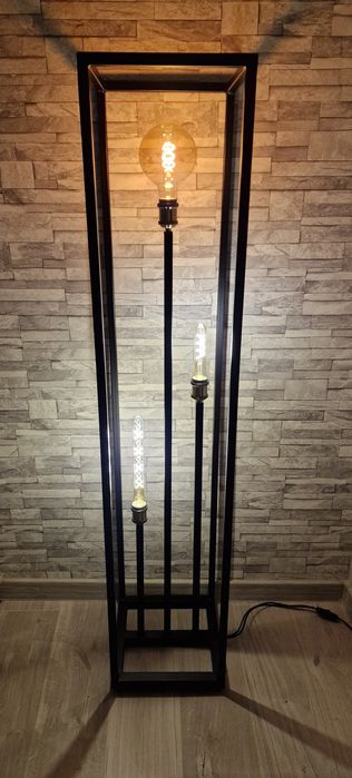 Lampa Podłogowa Loft 3 Nowoczesna