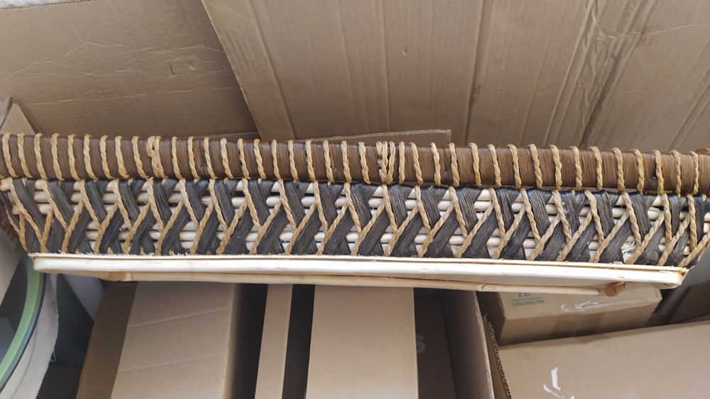 Корзина декоративная плетеная