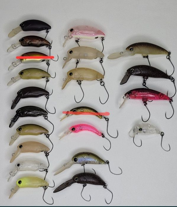 Воблеры Jackall :TN ,RS, chuby,mikro tappy, hamakyru , mits