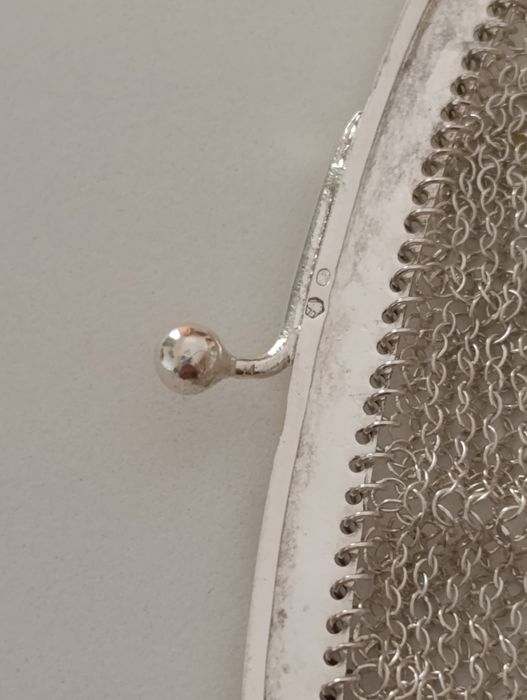 Bolsa em prata Javali