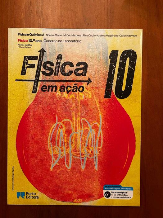 Livros de Física e Química A 10ºano
