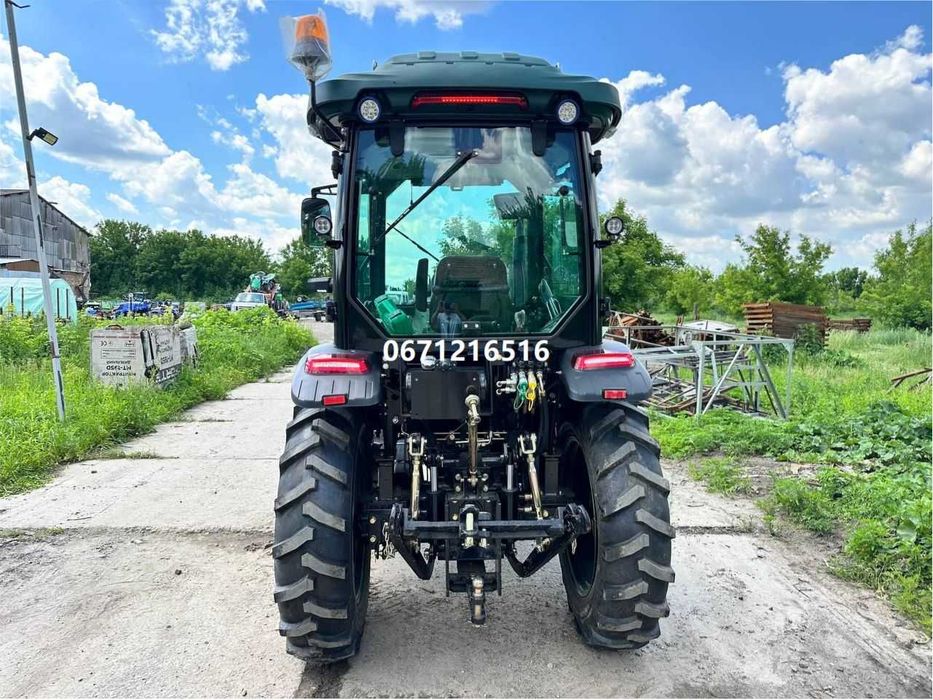 Мінітрактор EURO FENG 554 LUX кондиціонер,кабіна реверсна кпп Еврофенг доставка безкоштовна під ваш двір