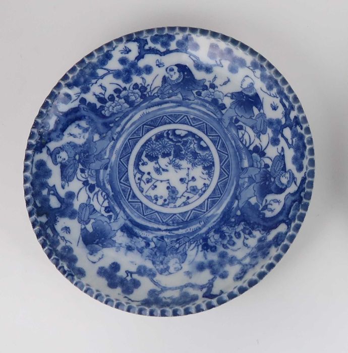 Par de pratos porcelana da China Séc. XIX/XX
