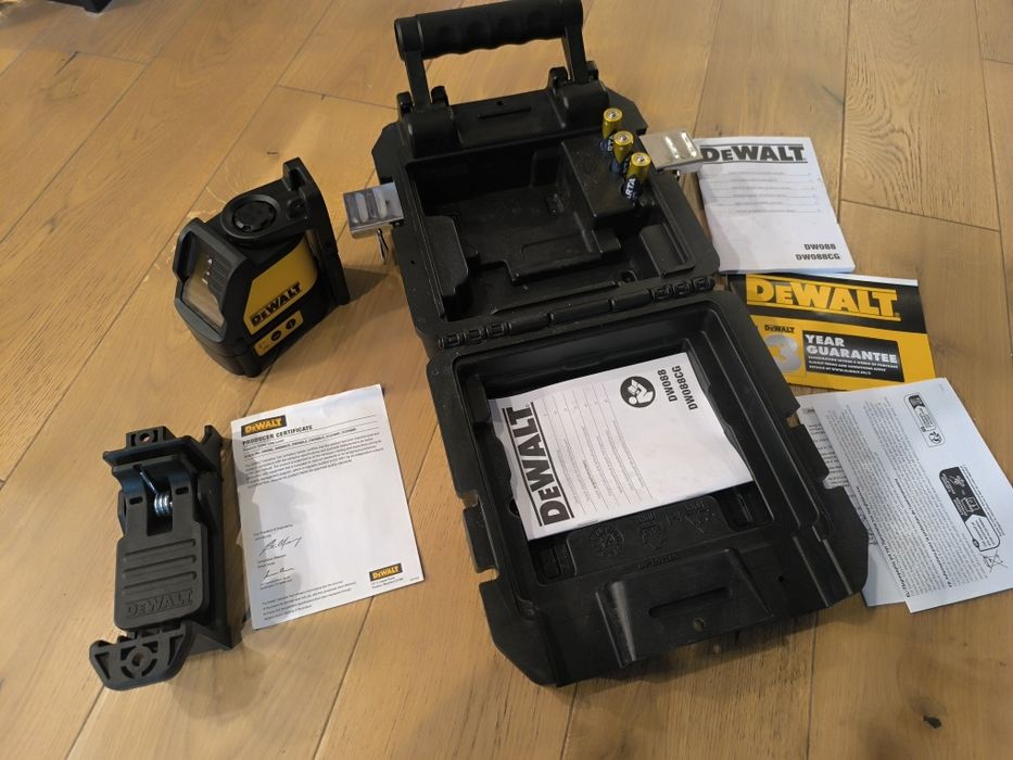 Laser krzyżowy DeWalt DW088K 10 m