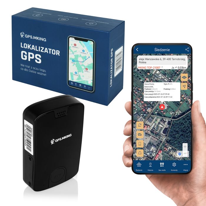 Lokalizator GPS 70 DNI 2G+4G magnes śledzenie podsłuch  MKX59