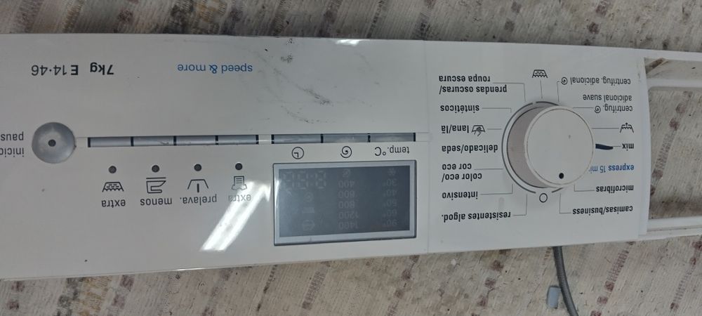 Peças máquina lavar Siemens E14
