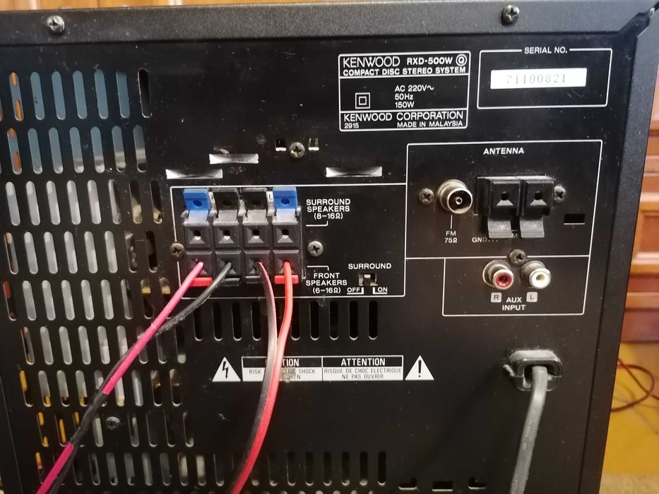 wieża Kenwood RXD-500