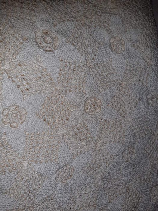 Toalha em renda artesanal