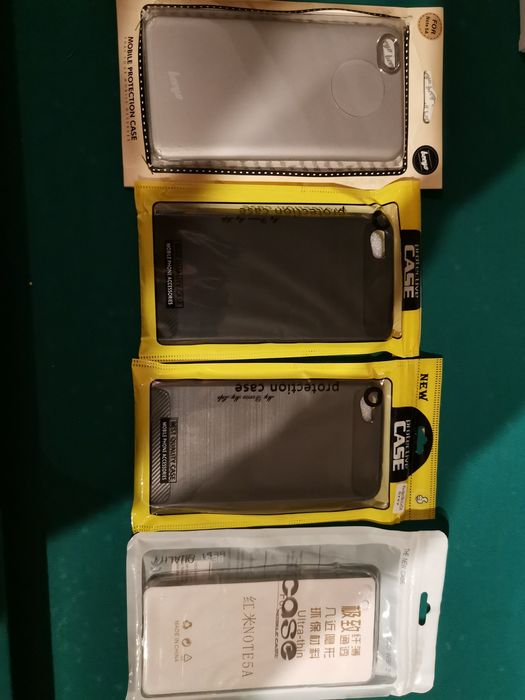 Komplet 4 sztuk etui plecki case do Xiaomi redmi note 5A