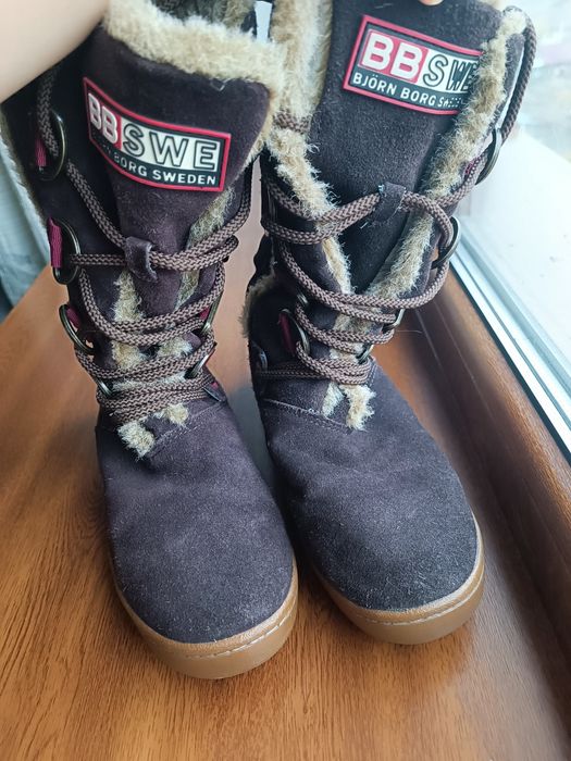 Зимові чобітки  натуральна замша 39р