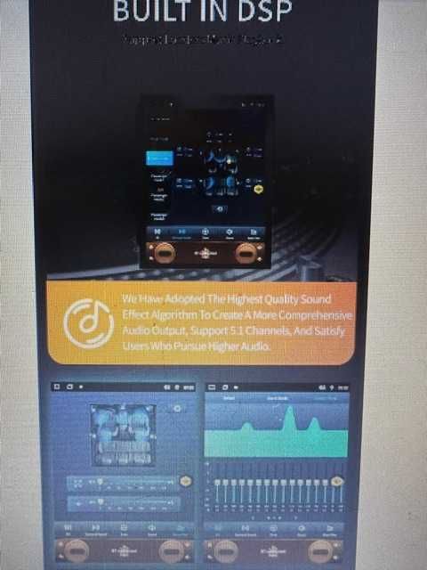 Магнітола 9,7"сенсорна 4G,GPS,Wi-Fi на Ford Edge2015-2018 та ін. 9,7"