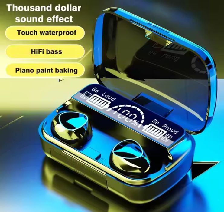 Auriculares earbuds Bluetooth. Novos