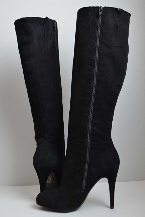 PERFEKCYJNA SZPILKA przyjemny zamsz kozaki ALDO 36